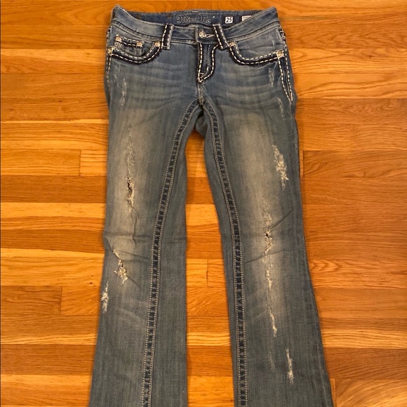 women miss me jeans! light wash size 25 - Picture 2 of 5